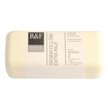 UPC: 0836943001923 | R&F Encaustic Paints  104ml  Sienna Yellow Extra Pale