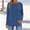 Blue-01, variant on Nugftut Polka Dots Tops for Women Long Sleeve Crew Neck Casual Blouse Flowy Loose T-Shirts