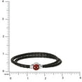 thumbnail image 4 of Marvel Spider-Man Men's Bracelt- Double-Wrap Woven Spiderman Bracelet, 4 of 5