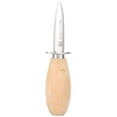 thumbnail image 2 of Cuchillo para abrir ostras que ahorra trabajo. Abridor de conchas de acero inoxidable para mariscos y alimentos duros., 2 of 14