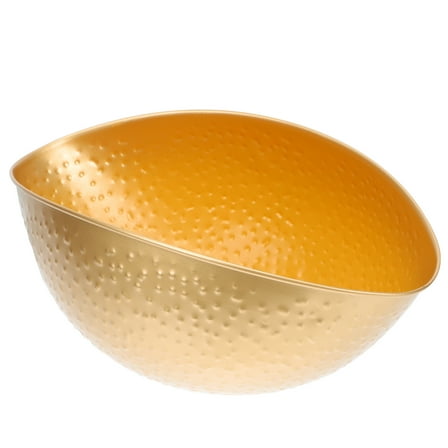 UPOUART 1-Pack Reusable Iron Popcorn Bowls for Holiday Events and Storage, Round Design