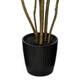 thumbnail image 5 of Vickerman 5' Artificial Red Potted Rogot Rurple Tree., 5 of 7