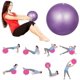 thumbnail image 2 of 2 pcs Yoga Ball 23cm Pilates Ball Rhythmic Gymnastics Ball - Blue and Purple, 2 of 5