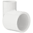 thumbnail image 2 of Spears 406-120 90° PVC 12" Elbow Pipe Fitting SCH40 406 Series 90 Degree White, 2 of 2