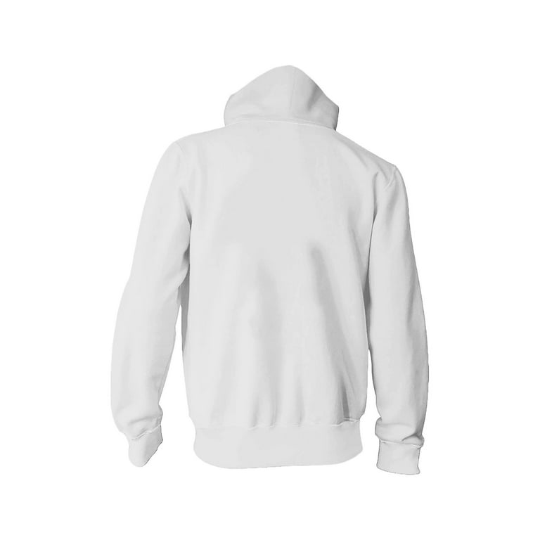 White sweatshirt cheap jacket