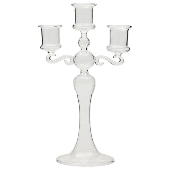 Tizuqe Taper Candle Holders Decorative Candle Stands 3Arms Candelabra Candlestick Holders