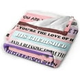 thumbnail image 3 of Yibo Aunt Gifts from Niece Blanket Flannel Soft and Comfortable Anti-static Bed Sofa Blanket, 3 of 9