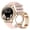Pink Silicone+Pink Steel Band, variant on [Smart Watch for Women] Women's Smart Watch | Wireless Connection, Sleep Detection, Exercise Records, Message Push, Remote Photo - Best Smartwatch Gift for Girls