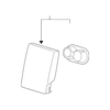 Genuine OE GM Armrest - 84715398