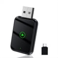 thumbnail image 1 of Adaptador Inalámbrico USB Tipo C 2 en 1 para Android Carplay Adaptador Inalámbrico para Automóvil Convierte Android Auto con Cable en Inalámbrico, 1 of 5