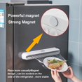 thumbnail image 3 of Food Wrapper Box Food Wrapping Film Dispenser Plastic Wall Hanging Preservative Film Storage Box, 3 of 9