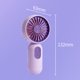 thumbnail image 3 of Portable Handheld Fan USB Rechargeable Mini Fan with 3 Adjustable Speeds, 3 of 10