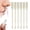 Beige, variant on YUSUIYI 3/6/12pcs 2 in 1 Nasal Hair Cutter,360° Rotating Portable Manual Nose Hair Trimmer & Ear Picker for Men Women,Dual-Blade Nasal Grooming Tool with Soft Cleaning Brush