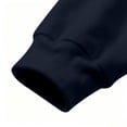 thumbnail image 6 of Bosfbaoi Quarter Zip Sweatshirts for Men Stand Collar Half Zip Pullover with Kangaroo Pocket Long Sleeve Solid Casual Fleece Tops, 6 of 8