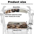 thumbnail image 6 of HELLHERO Halloween Dachshund Rollator Walker Cover Easy Fit Dust Proof Reusable Walker Rollator Seat Back Cover & Book Washable for Unisex, 6 of 7