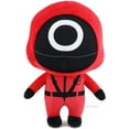 thumbnail image 1 of Poupée de Jeu Squid Personnage de Jeu TV Coréen Poupée en Peluche (Rouge, Rond, 16cm), 1 of 5