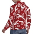 thumbnail image 6 of Lsque Christmas Holiday Pinecone Pattern Casual Men's Hoodie,Hooded Sweatshirt with Kangaroo Pocket,Pullover Hoodie-Medium, 6 of 7