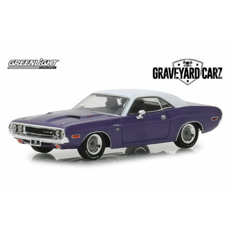 Challenger Hardtop - 1970 Dodge Challenger R/T Hard Top, Graveyard Carz - Greenlight 86553 - 1/43 Scale Diecast Model Toy Car