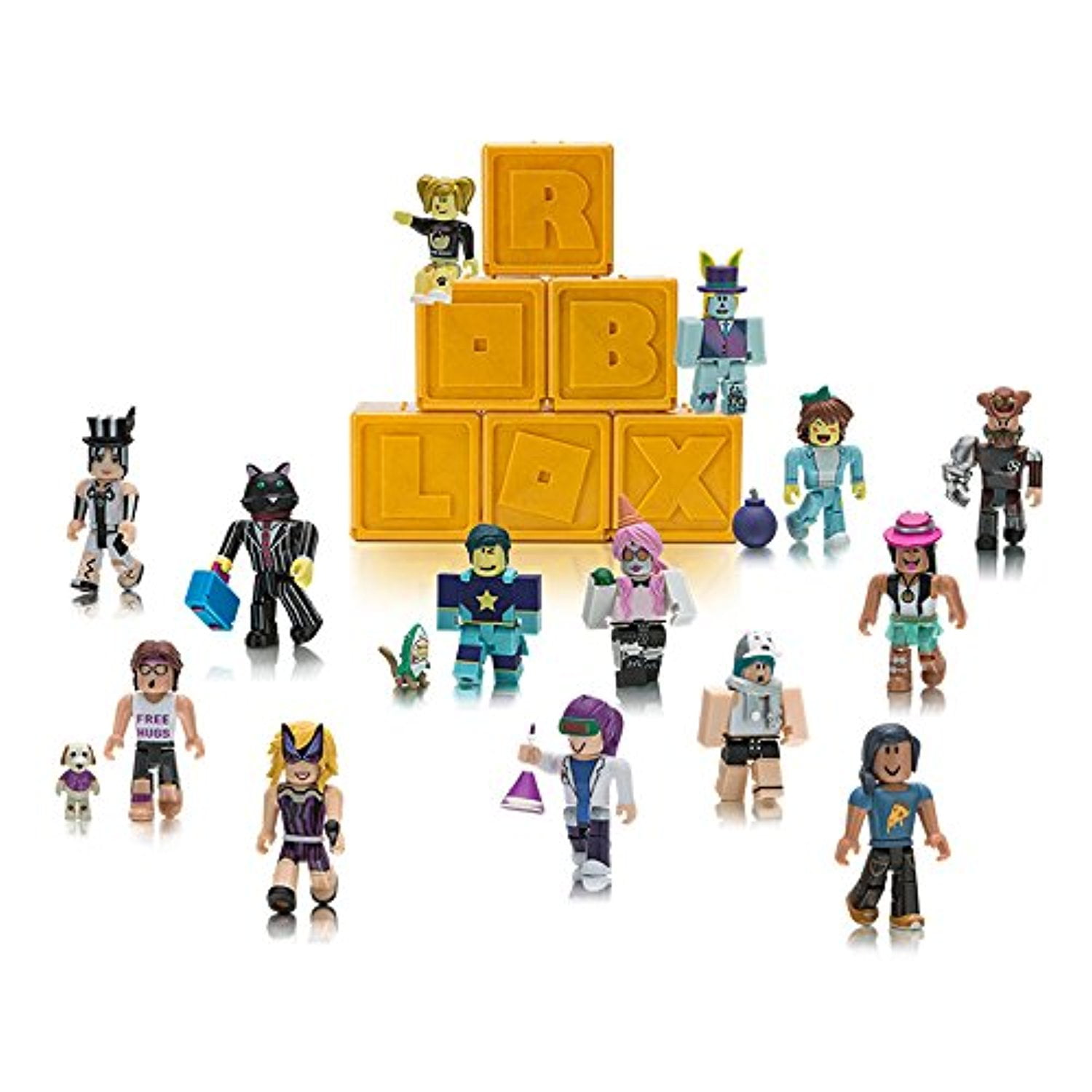 Roblox Gold Celebrity Collection Series 1 6 Pack Blind Box Bundle