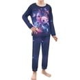 thumbnail image 2 of DISNIMO Blue Axolotl Pajama Set for Kids 11-12 Years Boys Pajamas 2 Piece Set for Kids Pjs Boys Long Pjs for Girls Crewneck Pajama Set Kids Loungewear Set Boys Pj Sets, 2 of 7