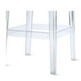 thumbnail image 4 of Heavenly Collection Clear Plastic Counter Stool SET OF 4, 4 of 5
