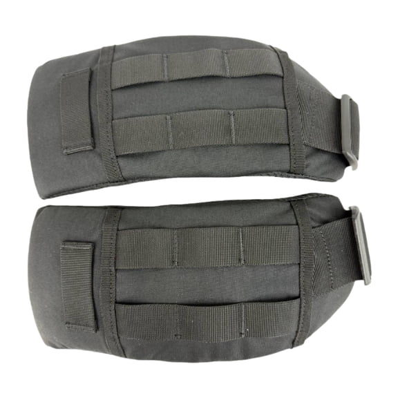 EHJRE 2 Pieces Sport Waist Pads Waist Belt Removable Detachable Replacement Balanced Black Horizontal