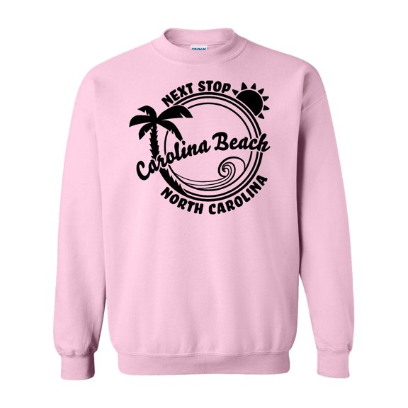 Inktastic Next Stop Carolina Beach, North Carolina Adult Sweatshirt