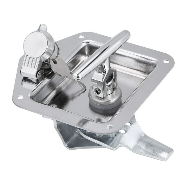 Caja De Herramientas Con Manija En Forma De T Plegable De Acero Inoxidable, Kit De Llaves, Remolque De Camión Para Gabinetes Eléctricos