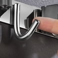 thumbnail image 4 of Soporte para fregona y escoba, 3 posiciones, 4 ganchos, soporte de pared de acero inoxidable, 4 of 6