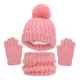 thumbnail image 1 of Set De 4 Gorros De Punto Para Niños, Bufanda Y Guantes Fríos, 1 of 5