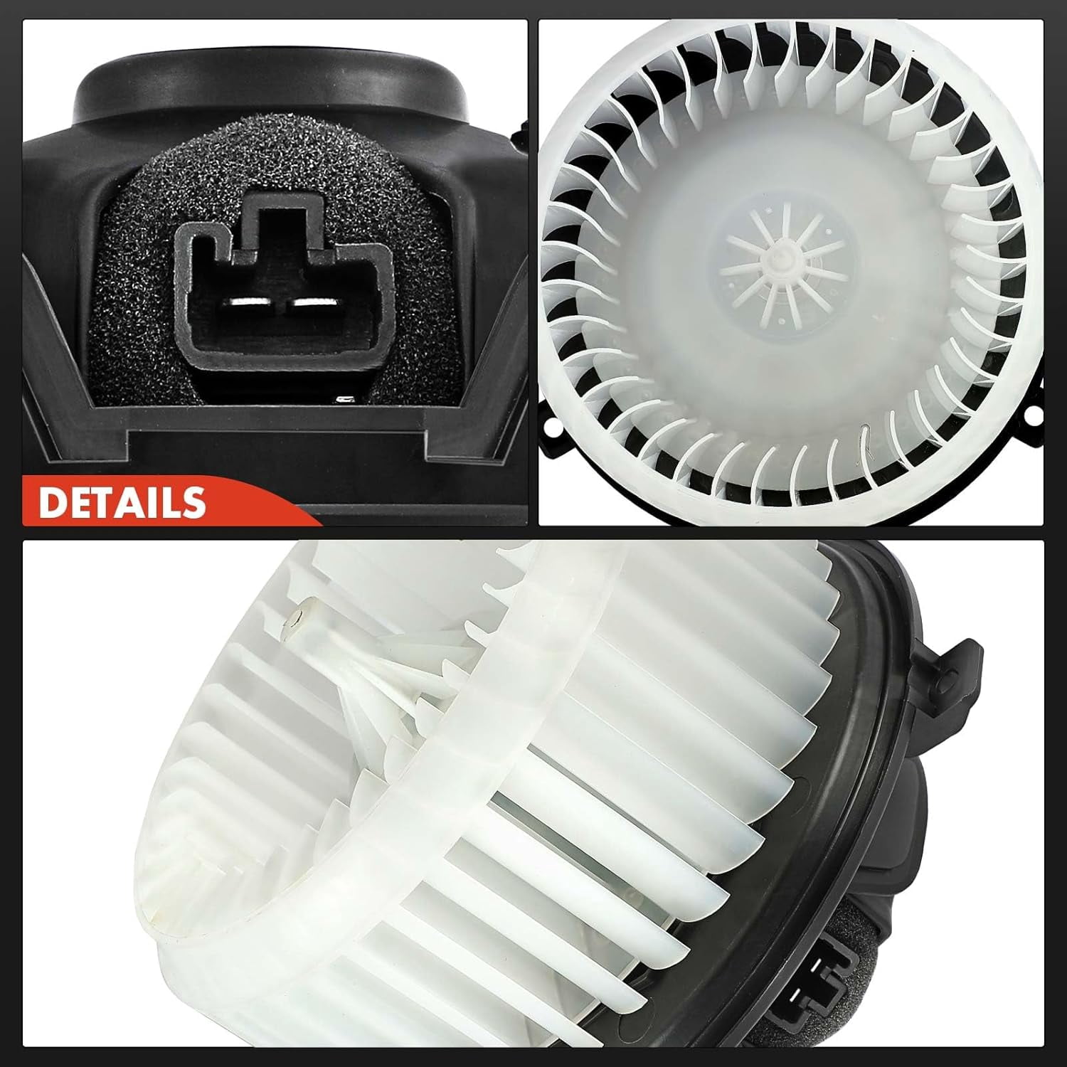 A-Premium HVAC Blower Motor Compatible with Chevrolet Trax 2013-2020 Sonic 2012-2020 Buick Encore 2014-2020 Front