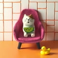 thumbnail image 3 of Mini Resin Cat Figurines - Desk Decor for Home or Office, 3 of 6