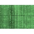 thumbnail image 1 of Ahgly Company Indoor Rectangle Abstract Emerald Green Modern Area Rugs, 7' x 9', 1 of 4