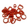 thumbnail image 3 of Cortadores de Pendientes de Arcilla Polimérica DIY Varios Tamaños Borde Grueso Apto para Alimentos Escultura Velas Decoración de Obras de Arte ANGGREK  Otros, 3 of 8