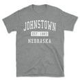 thumbnail image 1 of Johnstown Nebraska Classic Established Men's Cotton T-Shirt, 1 of 1