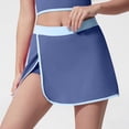 thumbnail image 5 of Royal Blue Juniors Straight Leg Basic Long Color Block Loose Fit Skirt Shorts Sets for Women Spandex Match Sets 2026 Soft Comfy Clothes Fashion Country Concert Y2K S, 5 of 6