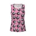 thumbnail image 4 of Fotbe Cute Panda Womens Loose Fit Casual Flowy Slim-Fit Tank Tops Athletic Round Neck Trendy Sleeveless Summer Tops for Gym and Yoga-Large, 4 of 9