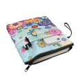 thumbnail image 2 of HELLHERO Bible Case Bag Polyester Book Organzier Holder Book Organzoer Holder with Washable Paperback Book Cover Carrying Book Case, 8.66 x 11.42, Floral Butterfly, 2 of 8