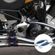 thumbnail image 2 of Resortes de silenciador de escape con filtro amortiguador compatible con motocicleta azul 2 piezas, 2 of 5