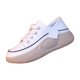thumbnail image 2 of Zapatos casuales para mujer, suela de goma, parte superior de cuero PU, zapatos para caminar, zapatos deportivos para Beige, 2 of 7