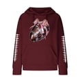 thumbnail image 4 of New Arrivals TaLove Womens Fall Fashion 2025 Hoodies For Women Pullover Design Sweatshirts For Women Plain Womens Long Sleeve Tops Loose Fit Womens Tops Casual Cotton Blend, 4 of 4