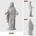 thumbnail image 4 of Richryce All-Weather 30-Inch Jesus Statue with Open Arms, Weighted Base – Large Religious Garden Decor for Patio, Lawn, Church, Indoor & Outdoor, 4 of 7