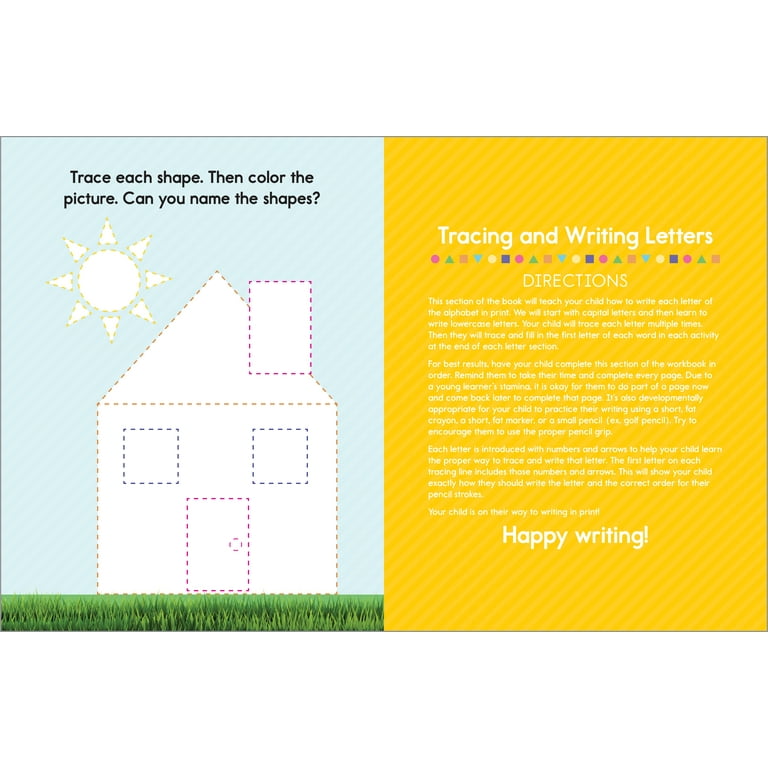 My First Book of Pencil Control Preschool Workbook For Toddlers Age 2-4:  Fun Practice Workbook