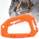 thumbnail image 4 of 10 Uds. Mosquetón de plástico con anillo en D de alta resistencia, hebilla de gancho para llavero para escalada al aire libre (naranja), 4 of 5