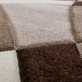 thumbnail image 4 of Paco Home Modern Living Room Rug with Artful Geometric Pattern in Brown Beige, 4 of 5