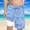 Z55-Sky Blue, variant on FUZHIQ Boys Swim Shark Print Trunks With Compression Liner Boy Bathing Suit Quick Dry Beach Swimsuit Toddler Swim Shorts,8 Years