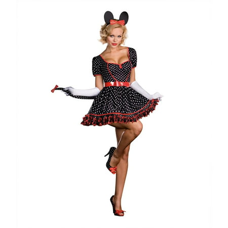 Sexy Mousin' Around Mouse Costume Adult X-Large