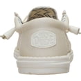 thumbnail image 6 of HEYDUDE Men Wally Stretch Canvas Slip-On Moccasins Stone White, 12, 6 of 6