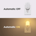 thumbnail image 2 of LED Night Lights Plug into Wall, [2 Pack] LED Dimmable Night Light with Light Sensors, 30/60LM Adjustable Brightness Nightlights, Soft White 3000K Automatic Night Light for Kid, Hallway, 2 of 6