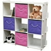 RiverRidgeￂﾮ Kids - 9-Cubby Storage Cabinet, White